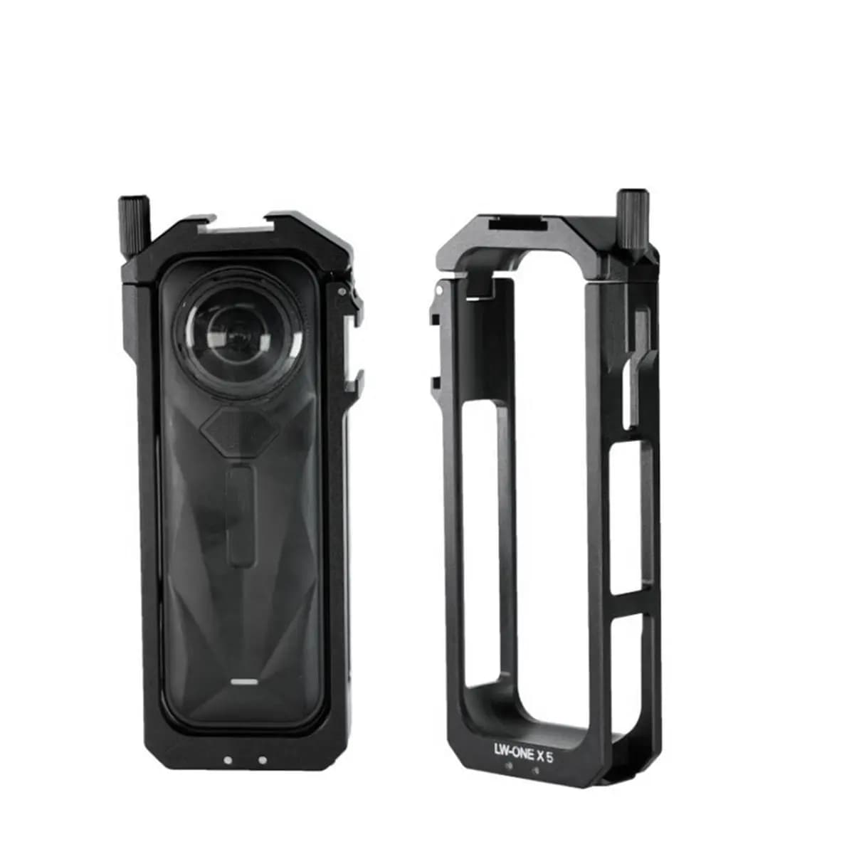 DT71 STOCK-Frame Cage for X5 Protective Frame Housing Case with Cold Shoe Mount for X5 Action Camera Accessories