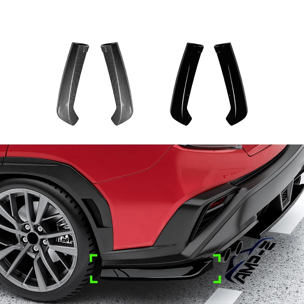 Diffusore Posteriore per Auto, Splitter Laterale, Spoiler, Kit Carrozzeria per Subaru WRX STI VB 2022-2026, Protezione Paraurti Posteriore