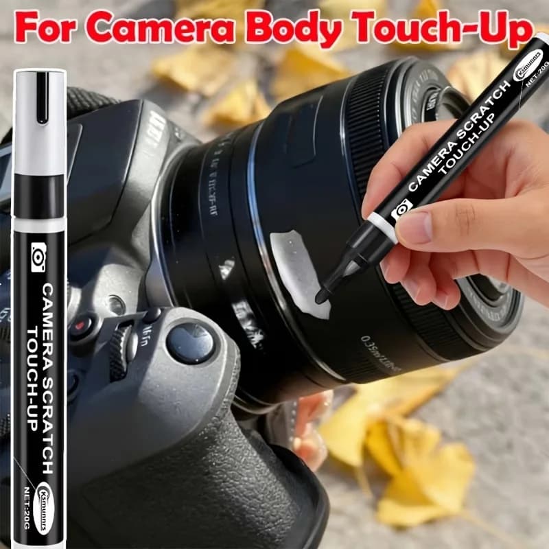 Professional Metallic Black Repair Pen Quick Dry Scratch Remover for Camera Door Handle Faucet