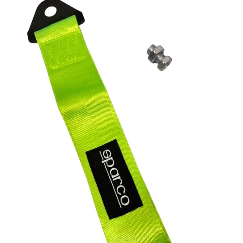 Sparco 24cm Nylon Tow Strap 5 Colors Available High Strength Racing Tow Rope Automatic Tow Strap