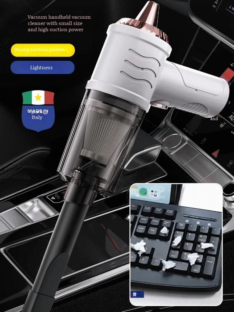 Car Vacuum Cleaner Small Size Handheld Vacuum Cleaner Cordless Big Suction Mini Vacuum Cleaner