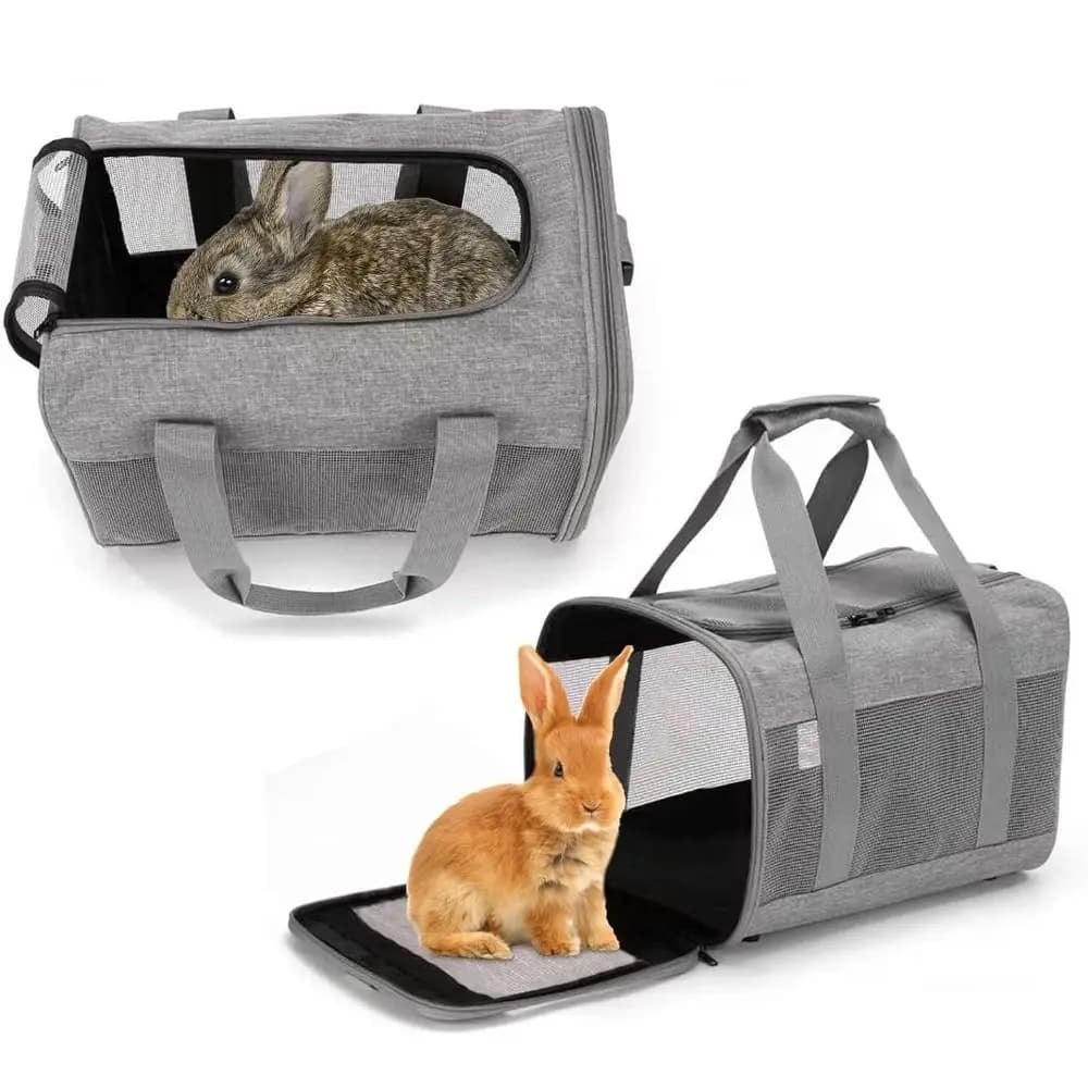 Borsa Trasportino Monospalla in Poliestere per Animali Domestici, Design Semplice, Rete Traspirante, Borsa Portatile Stile Borsetta per Cani e Gatti, per Viaggi all'Aperto