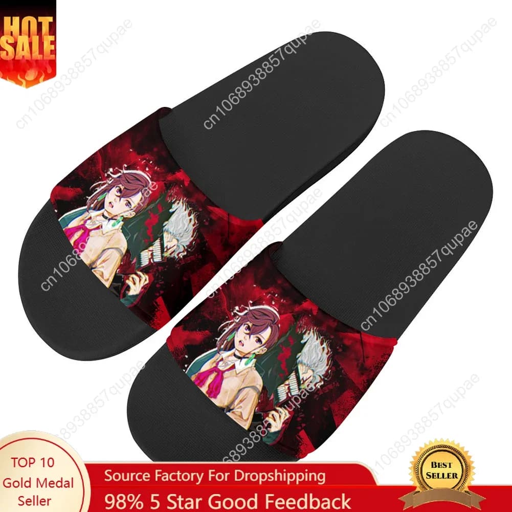 Pantofole Dandadan Pantofole da casa Simpatico cartone animato Anime Uomo Donna Adolescenti Sandali da piscina da spiaggia Pantofola estiva su misura Moda