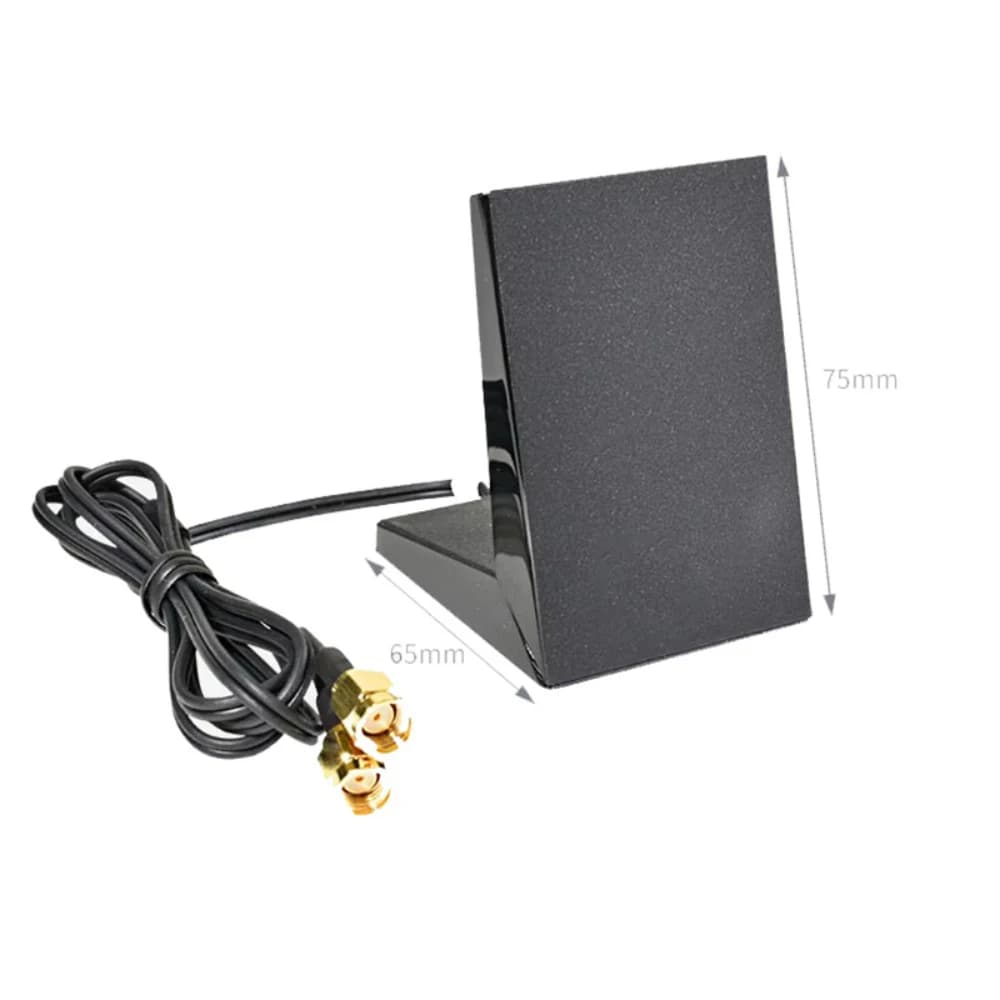 WIFI Antenna 2.4G 5.8G Dual Band Router Folding Magnetic Rotating Signal Booster For ASUS Wireless Network Card Modem