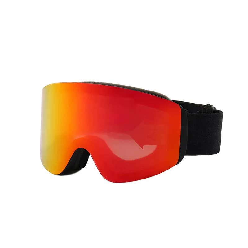 Occhiali da Sci Antiappannamento a Doppio Strato con Lenti Toriche Ribaltabili, Protezione UV, Protezione Occhi alla Moda per Sport all'Aperto e Ciclismo