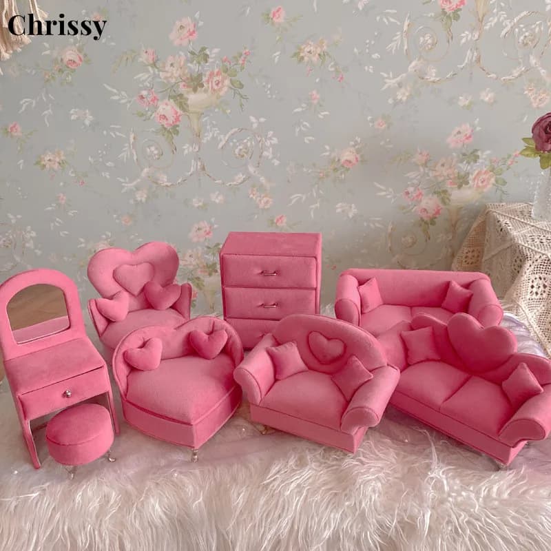 Cute Sofa Shape Jewelry Box Beautiful Case Fashion Jewelleries Storage Showcase