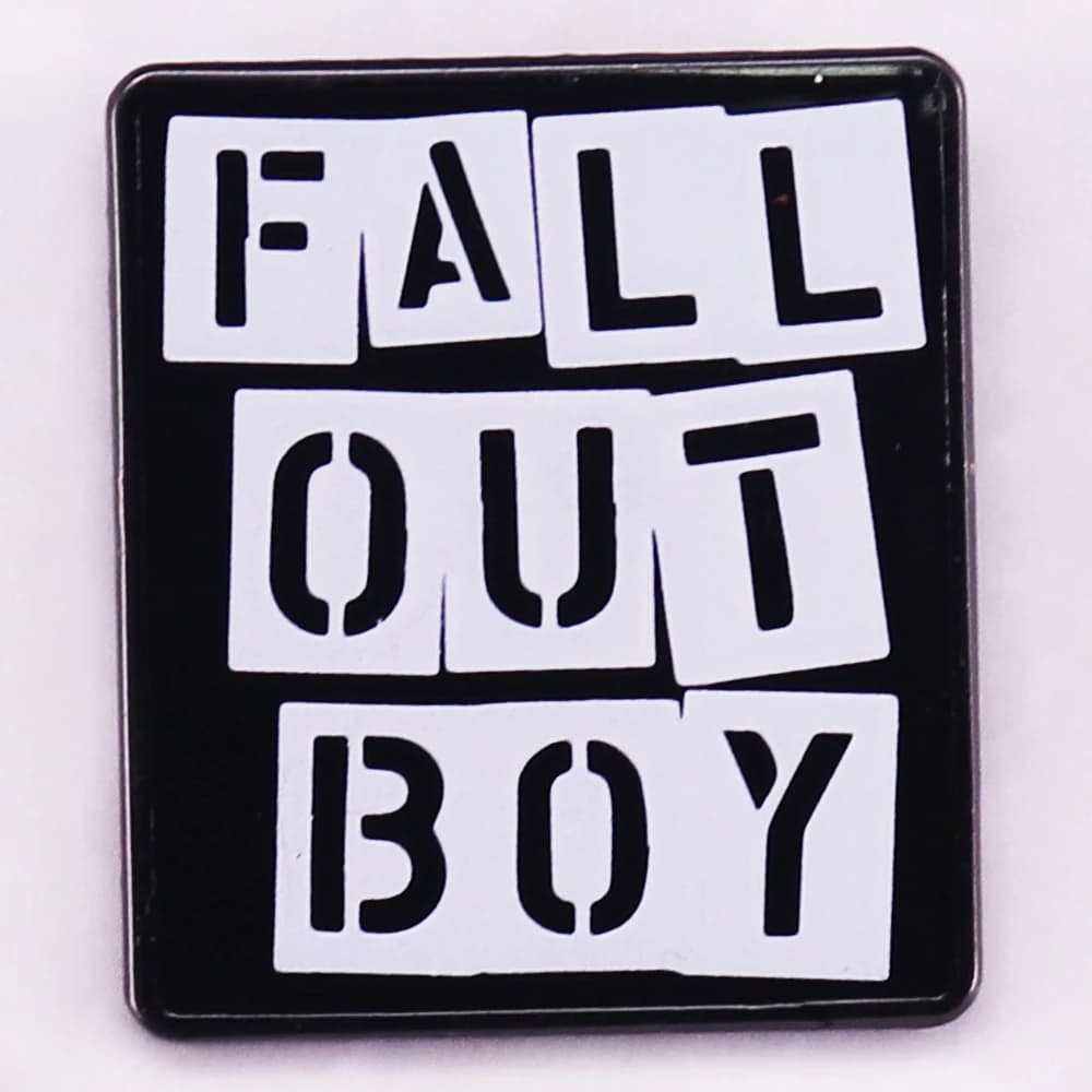 Popping Punk Alternative Rock Band Logo Badge Music Inspiration Enamel Pin Fans Gift Accessories Collection
