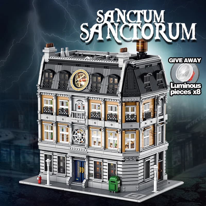 Sanctum Sanctorum Casa Edifici Modulari Blocchi Mistico Film Magico Architettura Modello di Mattoni Kit Giocattoli Adulti Bambini Regalo 6564PCS