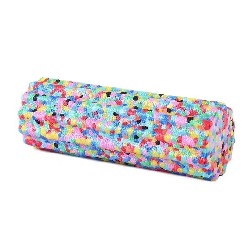Mini Yoga Foam Roller 15x5.3cm Soft Durable Muscle Massager For Pilates Exercise Gym Fitness Equipment Set