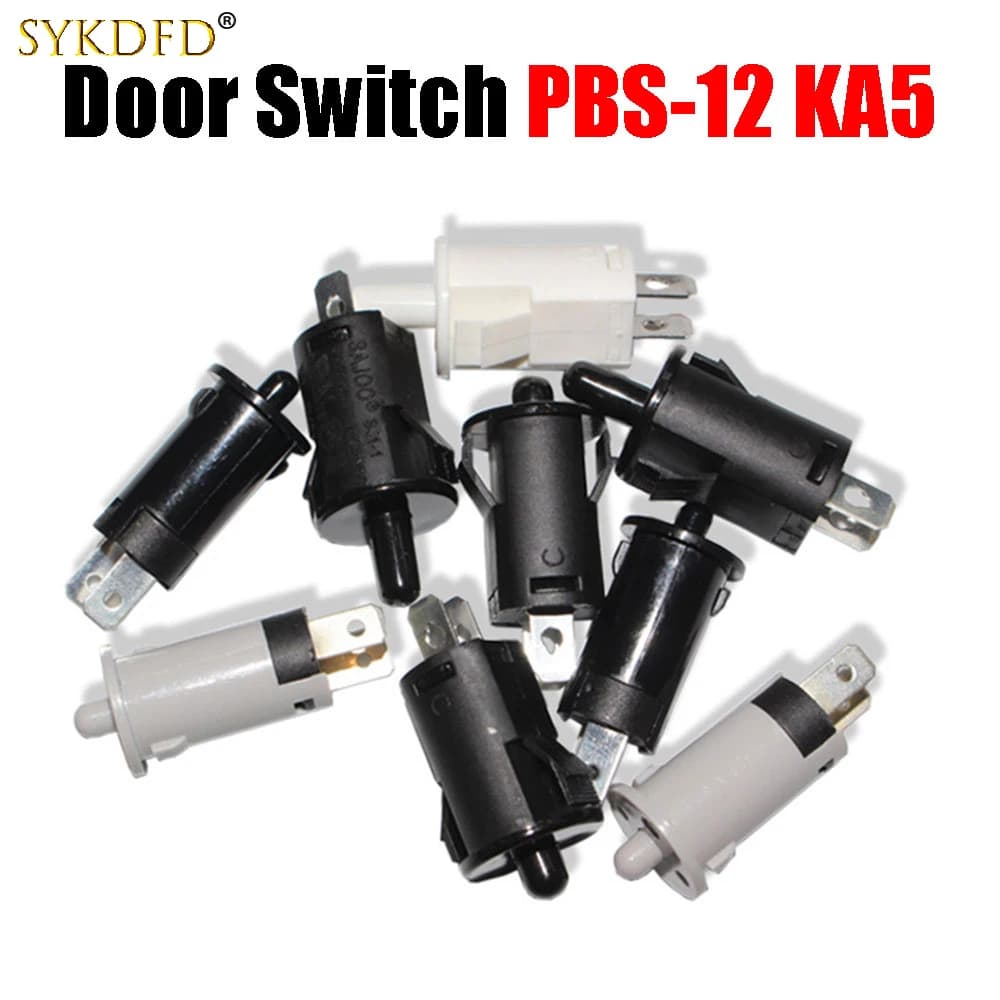 KA5 12mm 14mm Interruttore di comando porta autoripristino Normalmente aperto/chiuso Disinfezione frigorifero Luce armadio Pulsante porta armadio