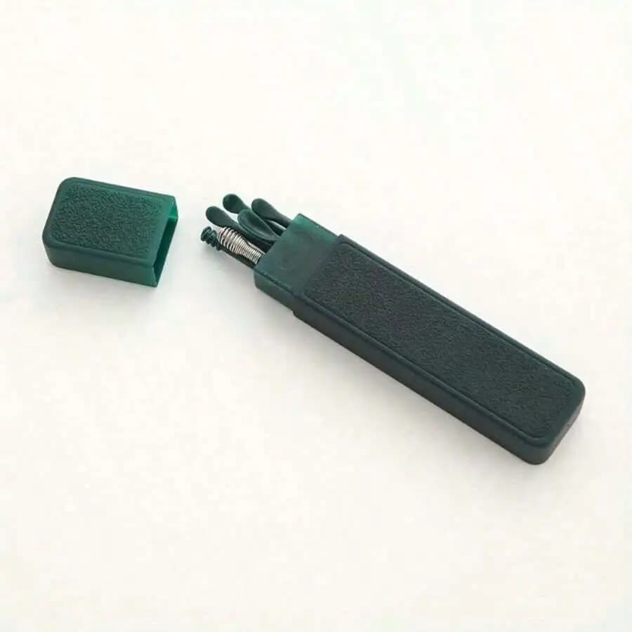 6-Piece Ear Cleaning Tool Set ABS Plastic Portable Ear Care Kit For Adults