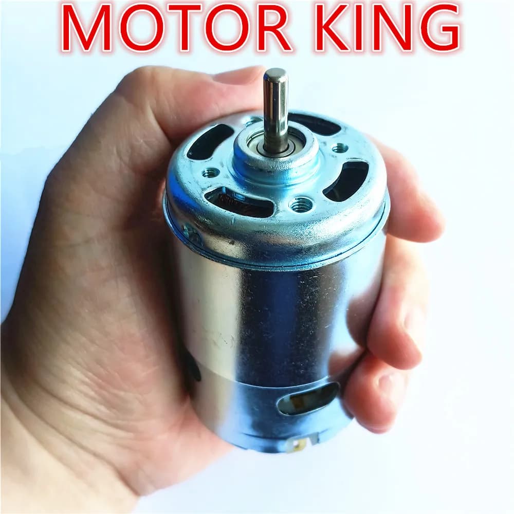 SUPER POWER 895 Motore DC 12-24V 6000-12000RPM Ad Alta Velocità Per Il FAI DA TE Trapano Elettrico Ventola Motore Mixer 496g Giocattoli Modello Alternatore pompa