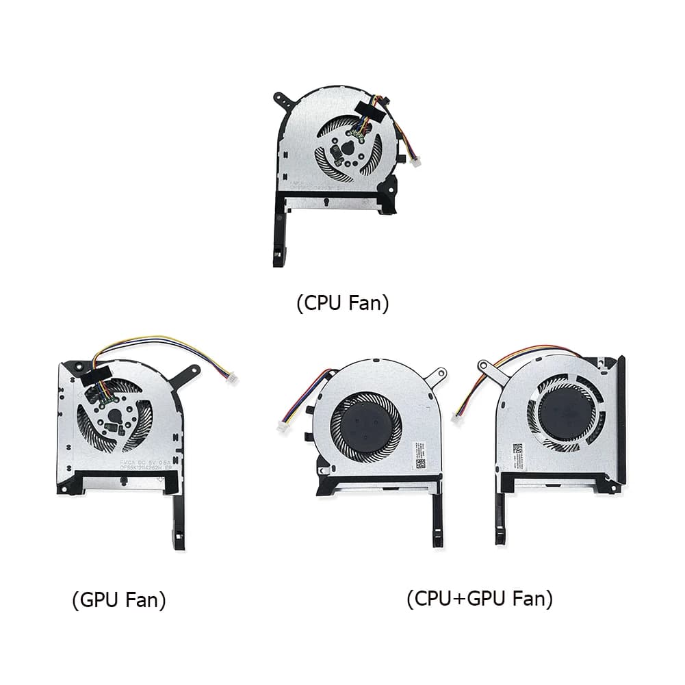 CPU GPU Fan Cooler Computer Cooler Fans for ASUS TUF Gaming FX505/A15 FA506IU for Asus TUF Gaming FX506 FX506LU FX506LH