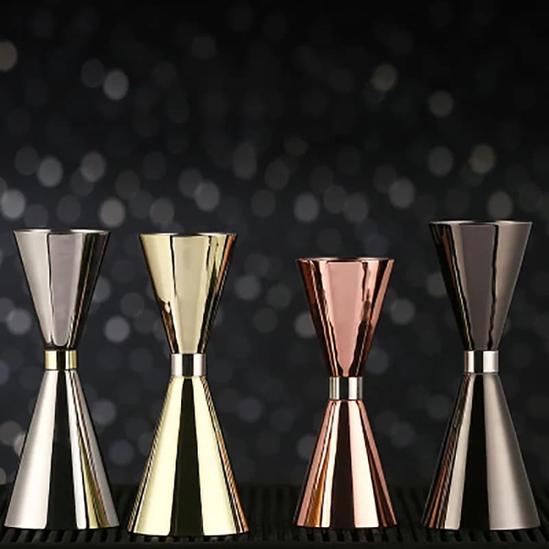 Misurino in acciaio inossidabile, cocktail shaker, misurino, accessori da cucina, strumenti da barista