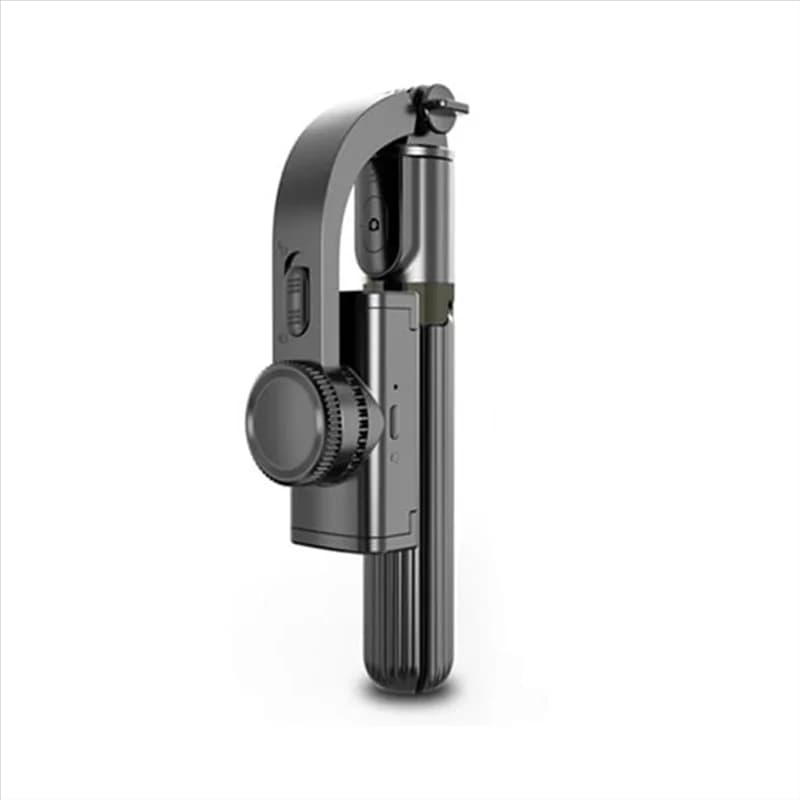 -A15I Selfie Stick 360 ° Treppiede con rotazione, supporto per telefono portatile, stabilizzatore cardanico a 1 asse con bilanciamento automatico per smartphone