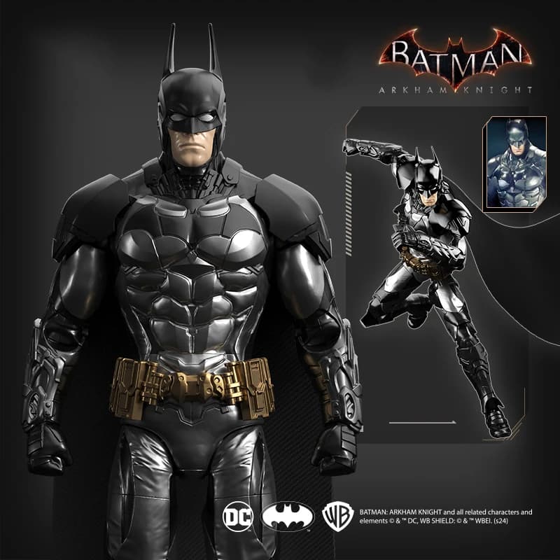 6 pezzi Batman Arkham Knight modello assemblato scatola cieca 7 stili 10 cm Action figure Collection modello hobby ornamenti ragazzi giocattoli regali