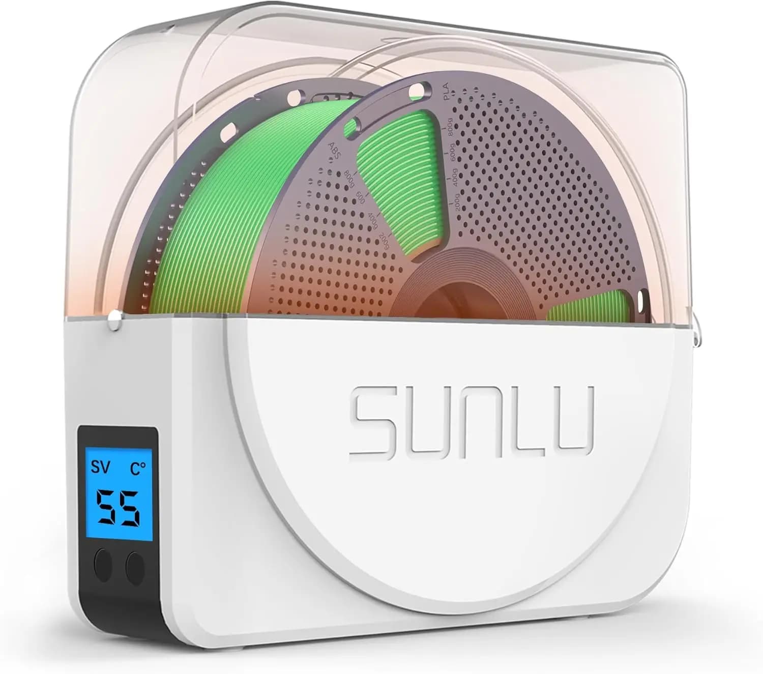 S1 Plus Filament Dryer with Circulating Fan, Drying Box and Storage Filament for 3D Printers, for PLA PETG ABS 1.75-3.00mm