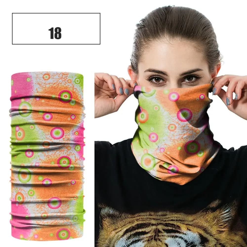 Accessories Neck Warmer Headband Magic Headwear Fishing Scarf UV Face Mask Windpproof Head Scarves