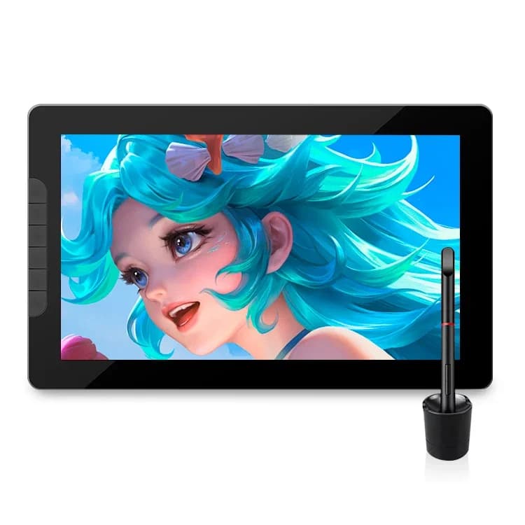 Tavoletta da disegno professionale di buona qualità Tavolette per display interattive con penna stilo digitale grafica da 13,3 pollici