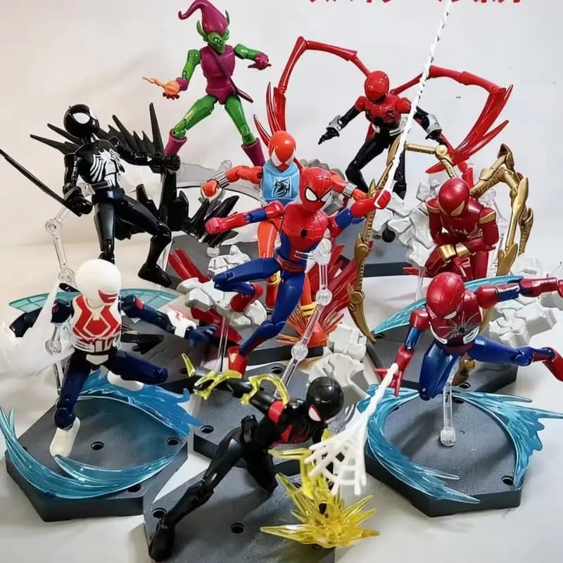Keeppley Zero Infinite Series Spider-Man Building Block Mystery Box - Action Figure da Collezione per Appassionati di Anime - Modellini Giocattolo