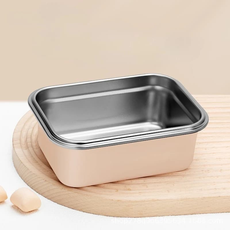 2026 Stainless Steel Insulated Lunch Box Office‑Worker Bento Box Sealed Food Storage Container for Fruit Meal Prep
