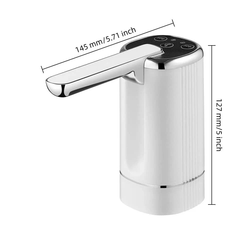 Electric Water Pump Small Convenient USB Outlet Button Control Bottle Pump Foldable Automatic Water Dispensers