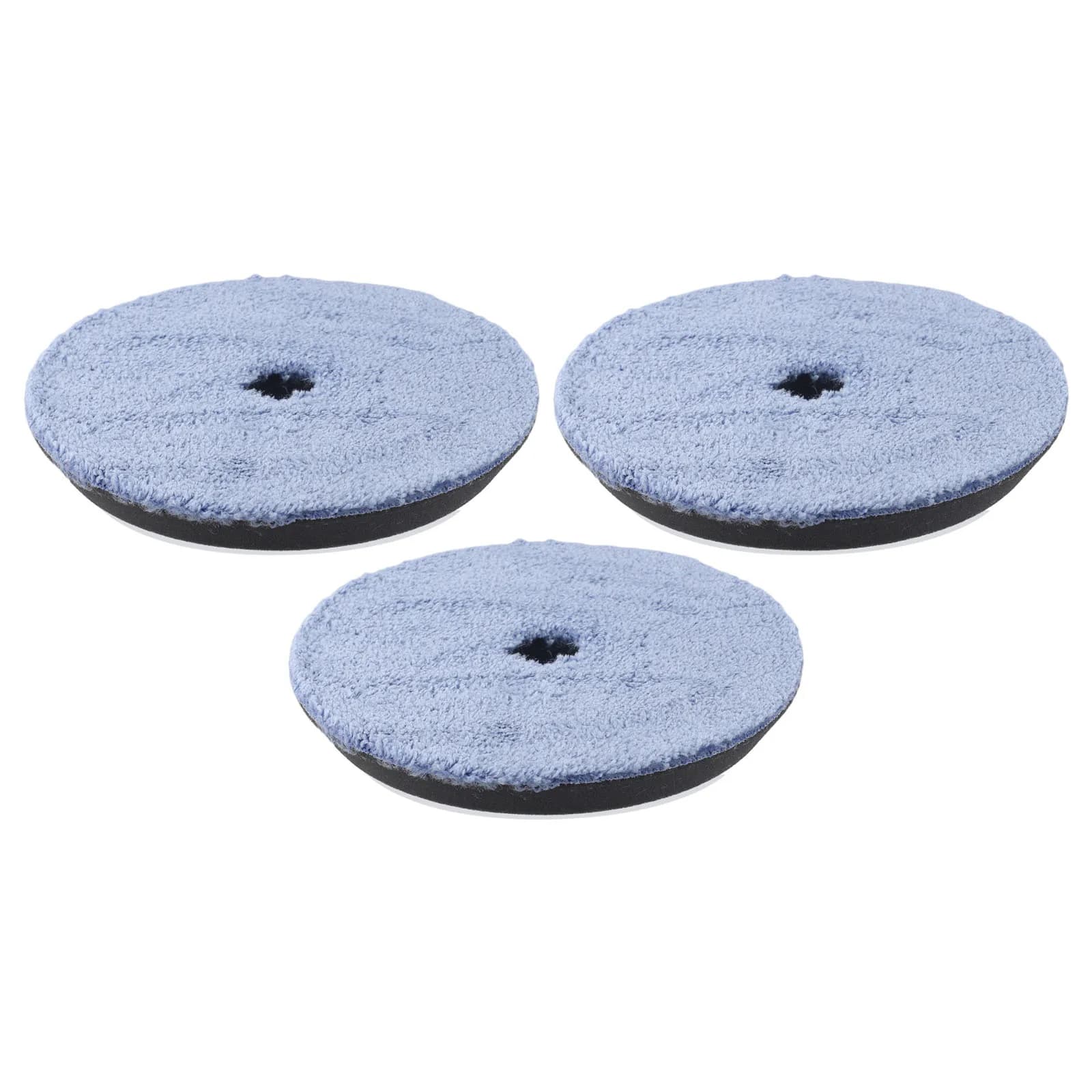 Kit di dischi per lucidatura auto, guanti in microfibra, set da 3 pezzi da 6 pollici per ceratura, accessori per la pulizia e la cura dell'auto