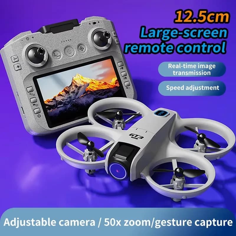 Nuovo Drone Mini GT3 MAX 8K Professionale HD 180 ° Droni ESC con Telecamere WIFI, Brushless, Evitamento Ostacoli, FPV, Pieghevoli, Quadricotteri RC Giocattolo