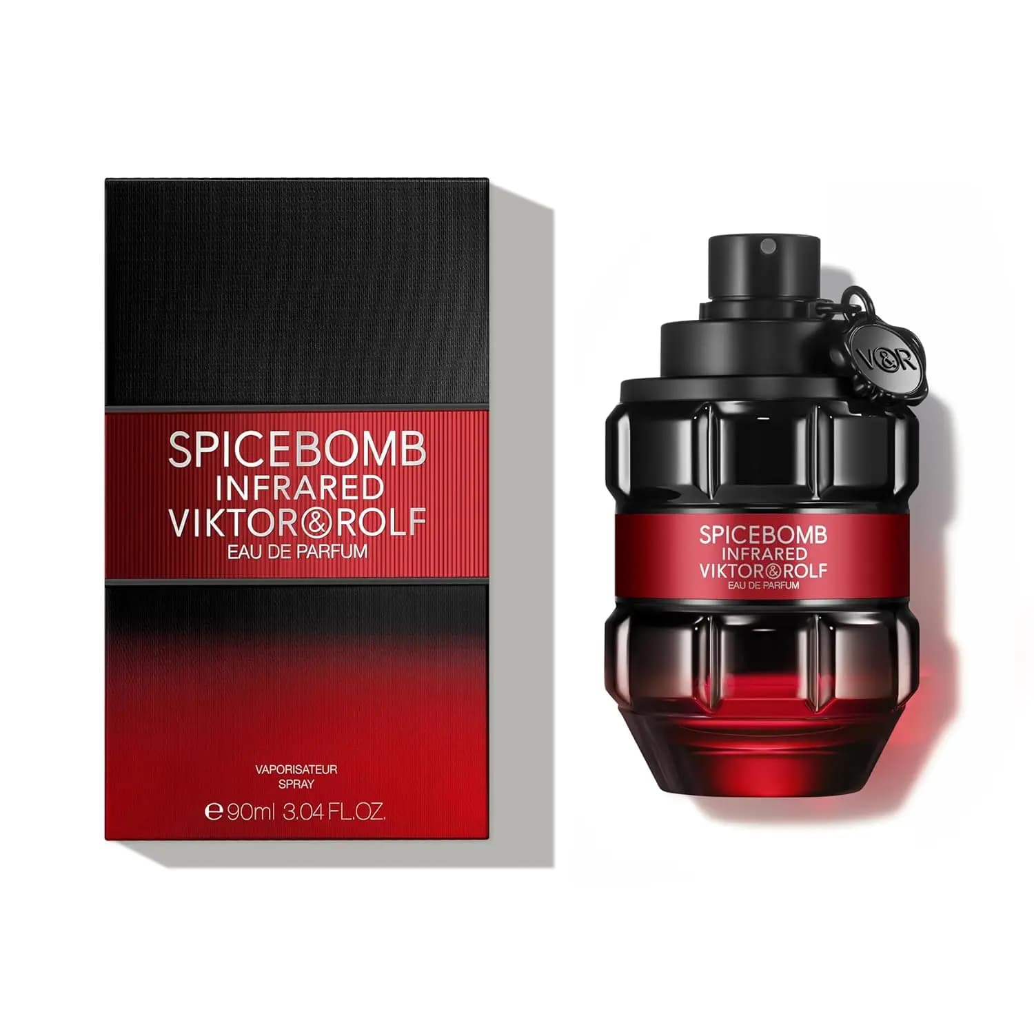 Spicebomb Extreme EDP for Men - Intense fragrance and woody warm with Vanilla and Amber, 90ml