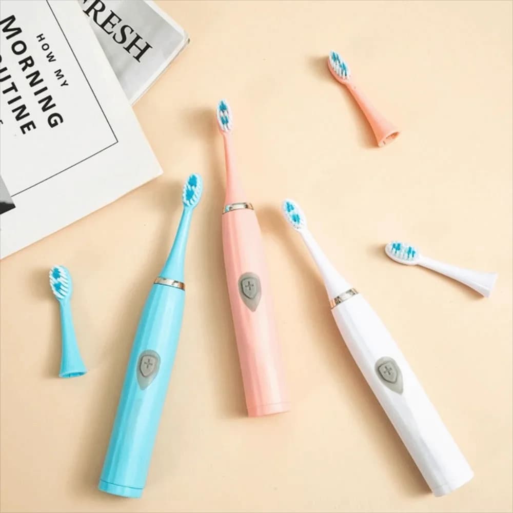 Electric Brush for Adults with Soft Seeds, Portable, Long Battery Life, Waterproof IPX6, Intelligent and Effective Oral Care
