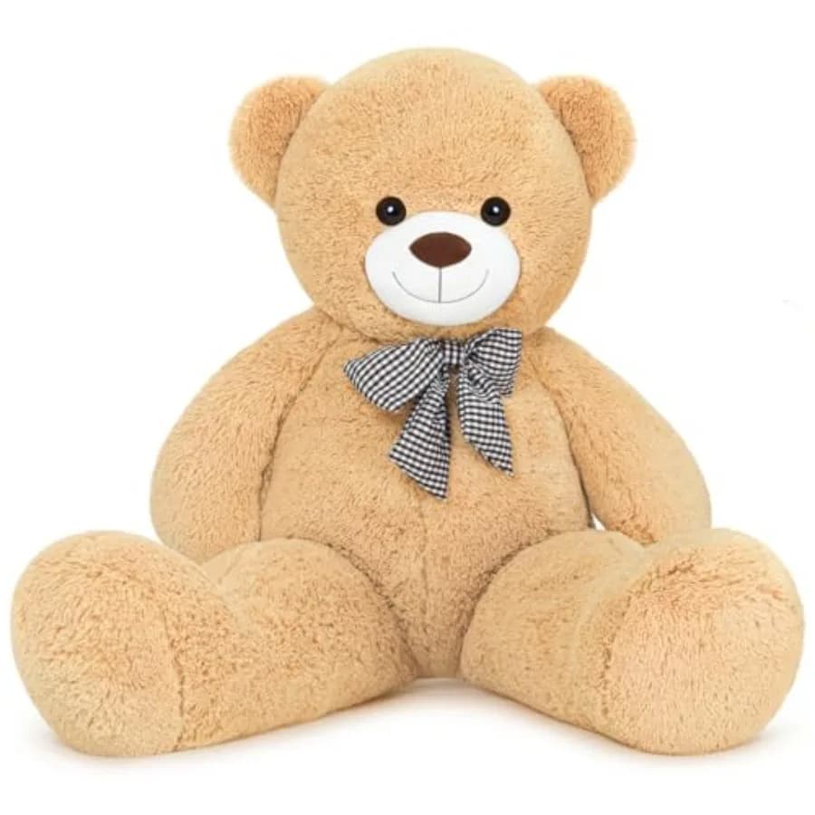 Orsacchiotto Gigante 55 cm, Enorme Peluche Morbido, Grande Regalo per Fidanzata, San Valentino, Natale, Compleanno