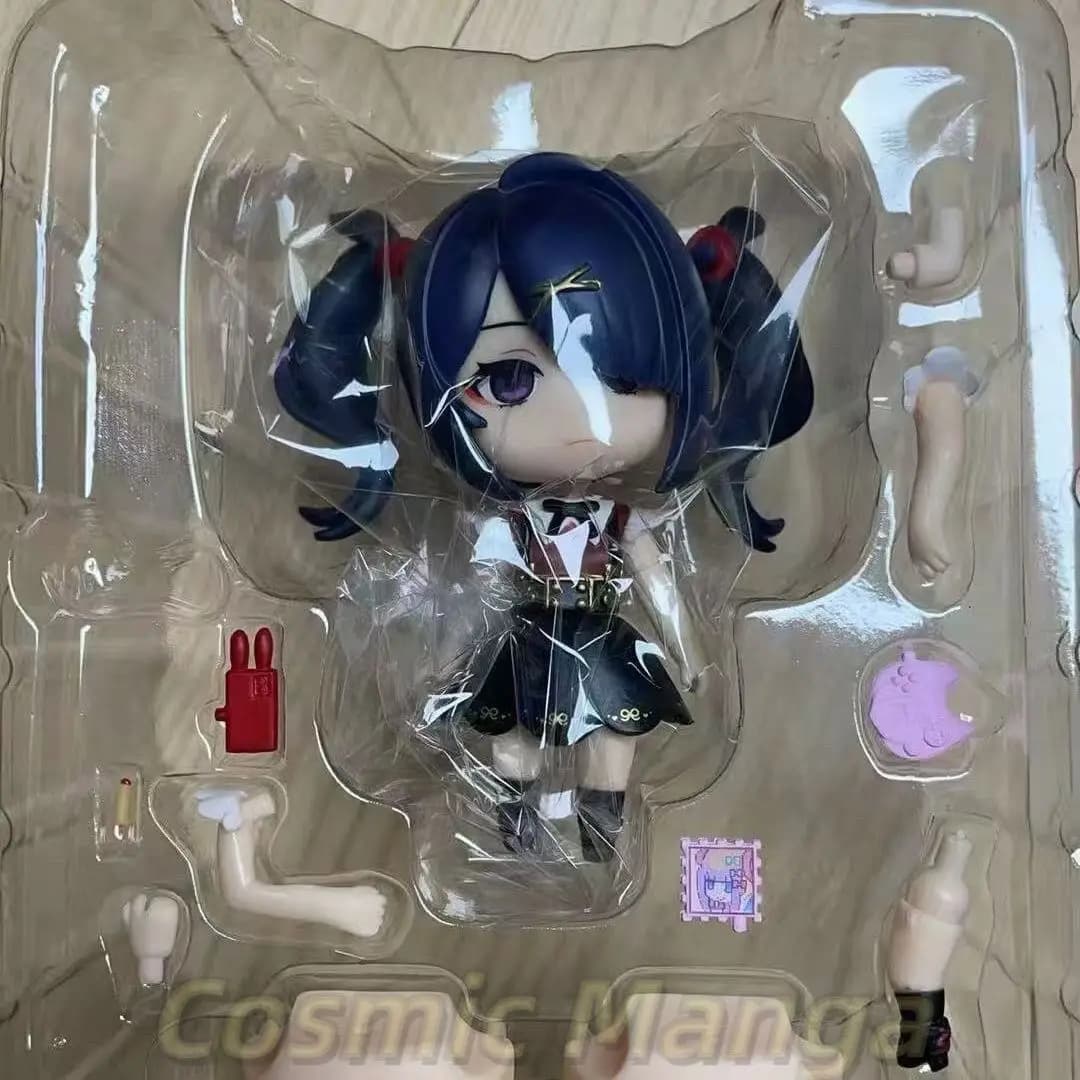 Game Role Play Rain NEEDY GIRL OVERDOSE Cosplay Cartoon Figure Idol Garage Kits Movable Model Desk Decor Halloween Gift