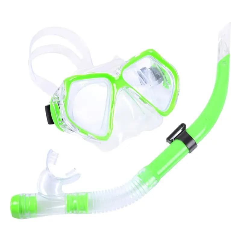 Maschera subacquea e snorkeling Set snorkeling Scuba Gear Vetro temperato per adulti Attrezzatura per lo snorkeling panoramica professionale Allenamento per il nuoto