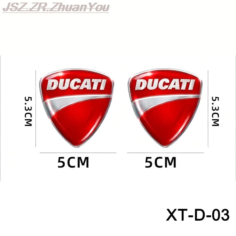 Adesivo riflettente Adesivo per modifica moto Ducati Adesivo per casco impermeabile per Ducati Monster Panigale Superleggera V4