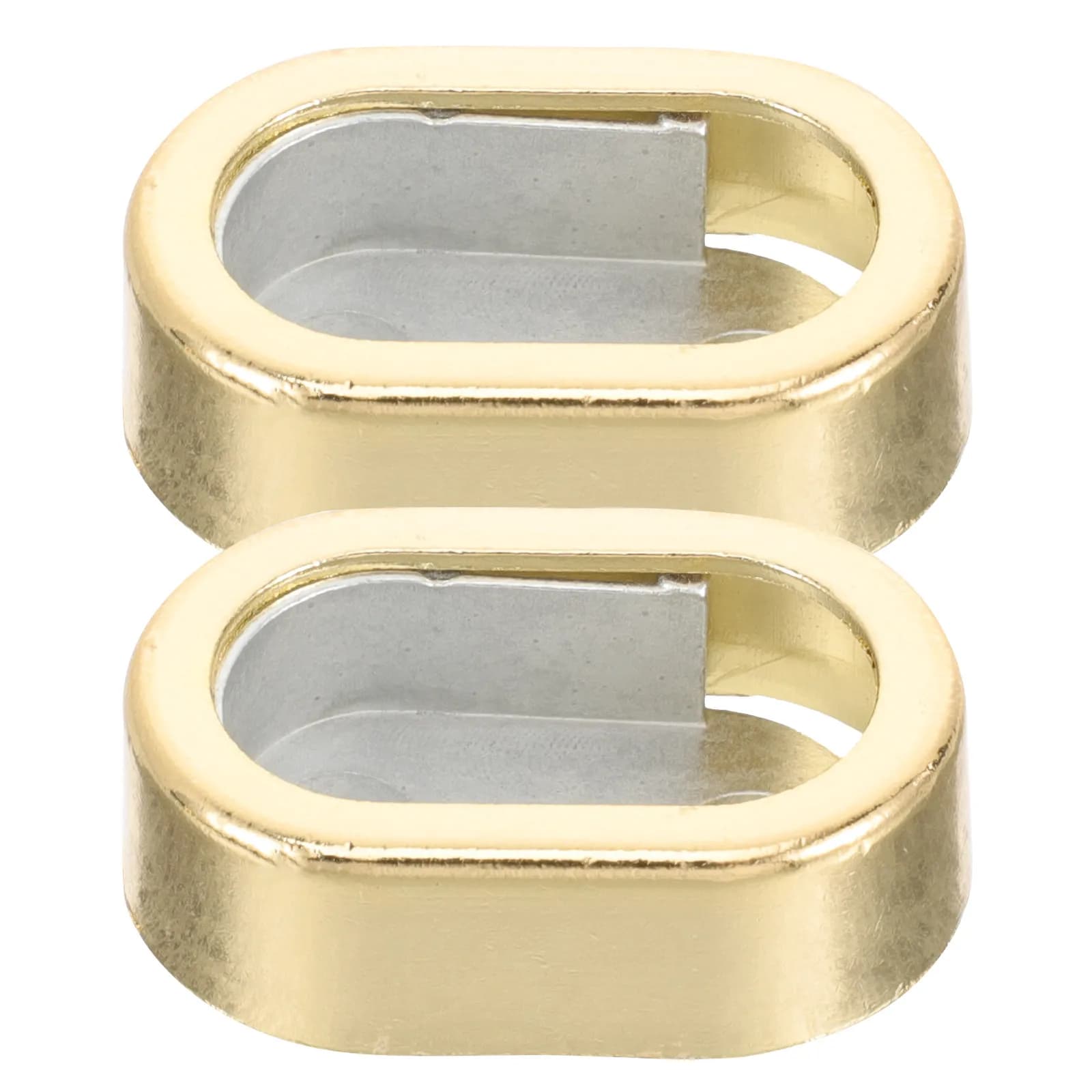 2Pcs Closet Rod Bracket Rust Resistant Zinc Alloy Easy Install Versatile Closet Pole Support for Hanging Clothes Curtains