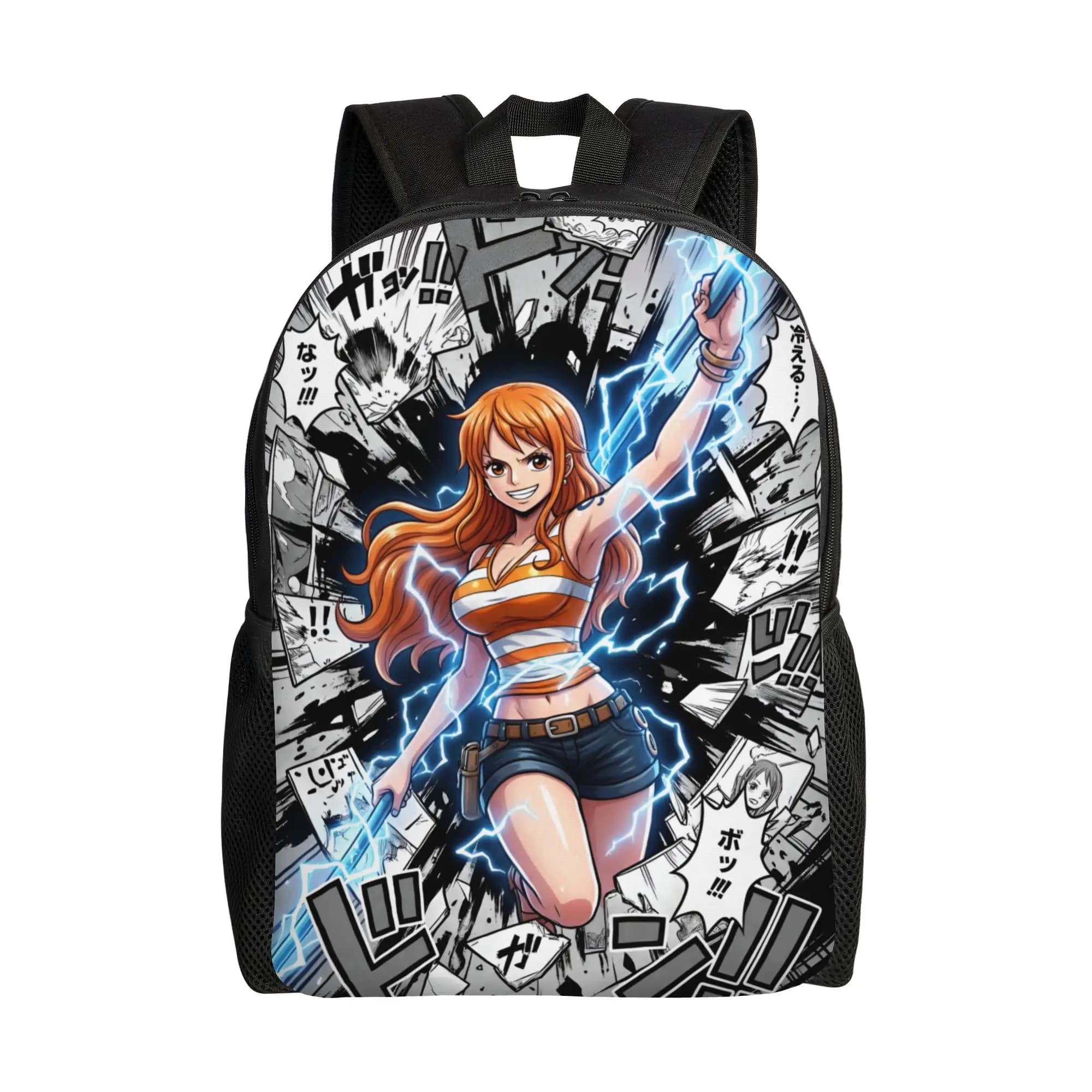Custom One P-Pieces Namis Laptop Backpack Men Women Basic Bookbag for College School Student Anime Classic Manga Movie Bags