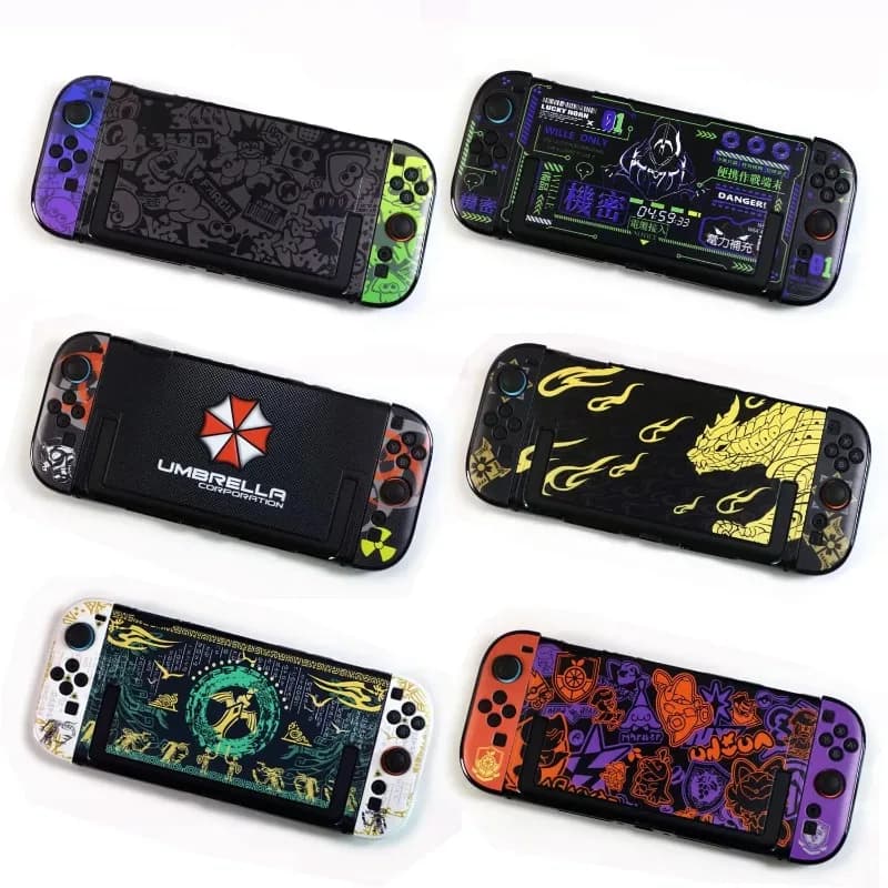 Custodia Rigida Trasparente per Nintendo Switch 2, Protezione Completa in PC, Cover Anteriore e Posteriore per Controller Joy-Con NS2