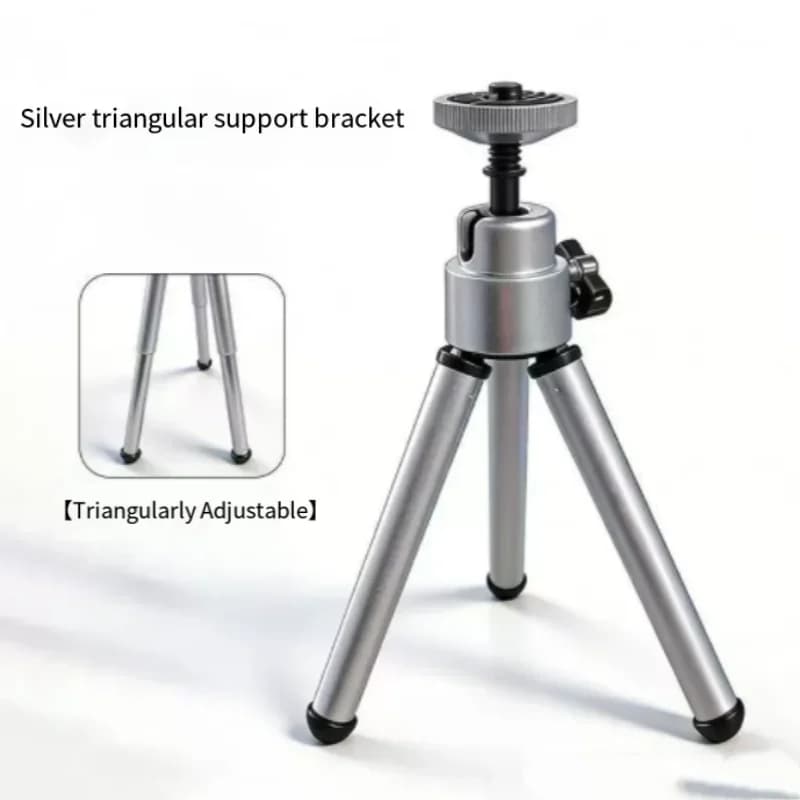 Mini Flexible 2-Section Tripod Stand Holder for Telescope Projector Camera Mobile Phone Desktop Portable Support Bracket