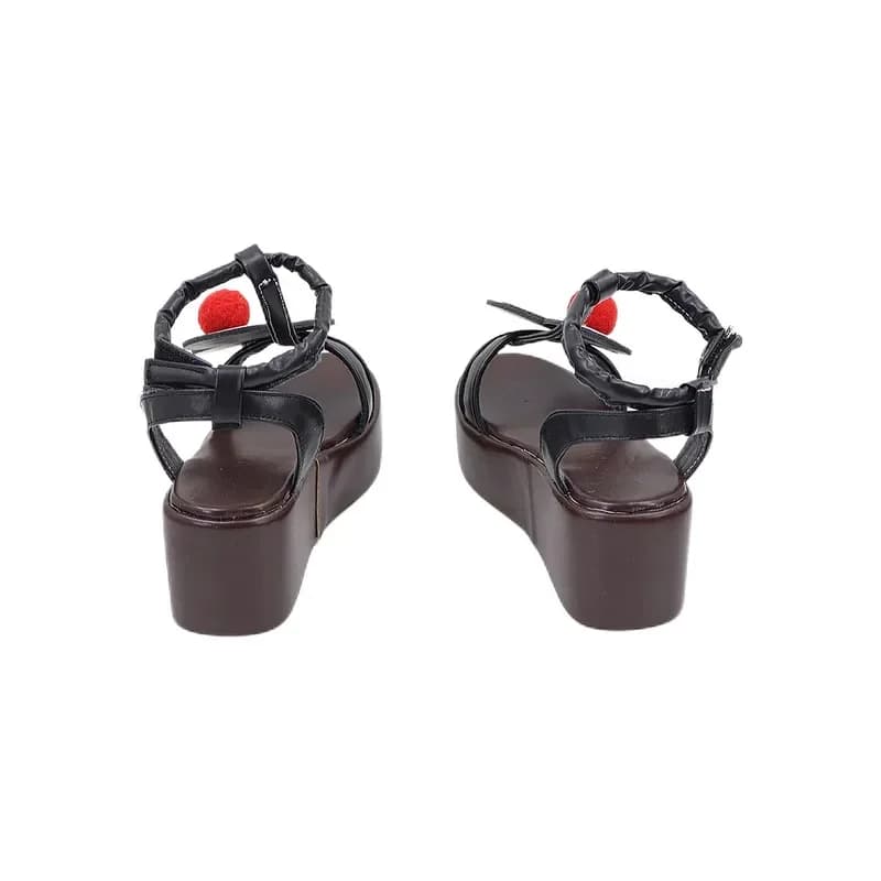 d'4,v;6 /8'Re:Life in a different world from zero Cosplay Rem Shoes sandals Can Custom Made2;g'7;b.8\a/