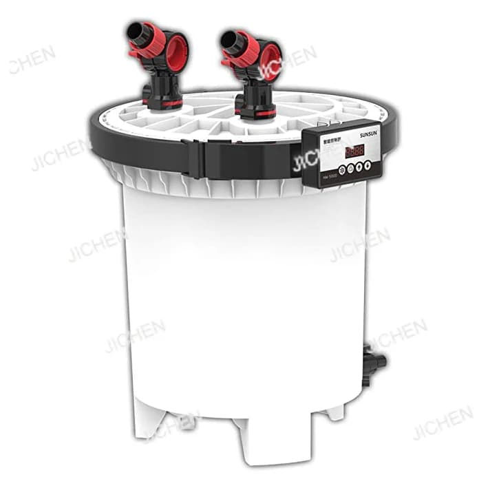 Exterior Filter for Aquarium JC Class 4 with LCD Smart Display for Fish Tanks HW-5000 with Chinese Plug