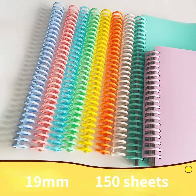 19mm 30 Ring A4 leganti plastica B5 Binding Buckle Ring Clip per Notebook anelli per raccoglitori a fogli mobili in plastica staccabili rilegatura per Notebook