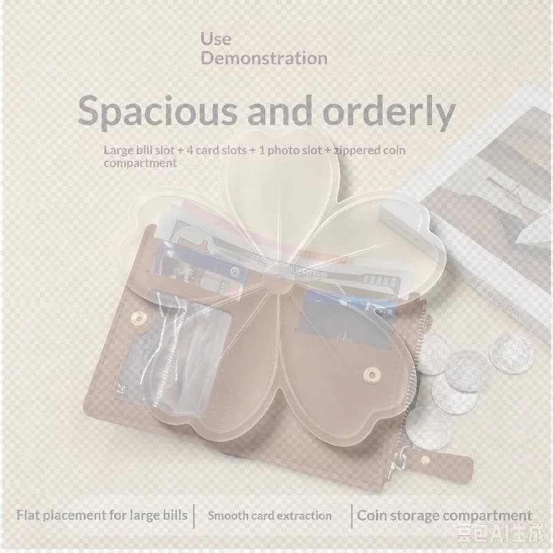 1PC Solid Color PU Leather Small Wallet For Short Simple Women's Purse With Buttons Ultra Thin Credit Card Bag Coin Purse