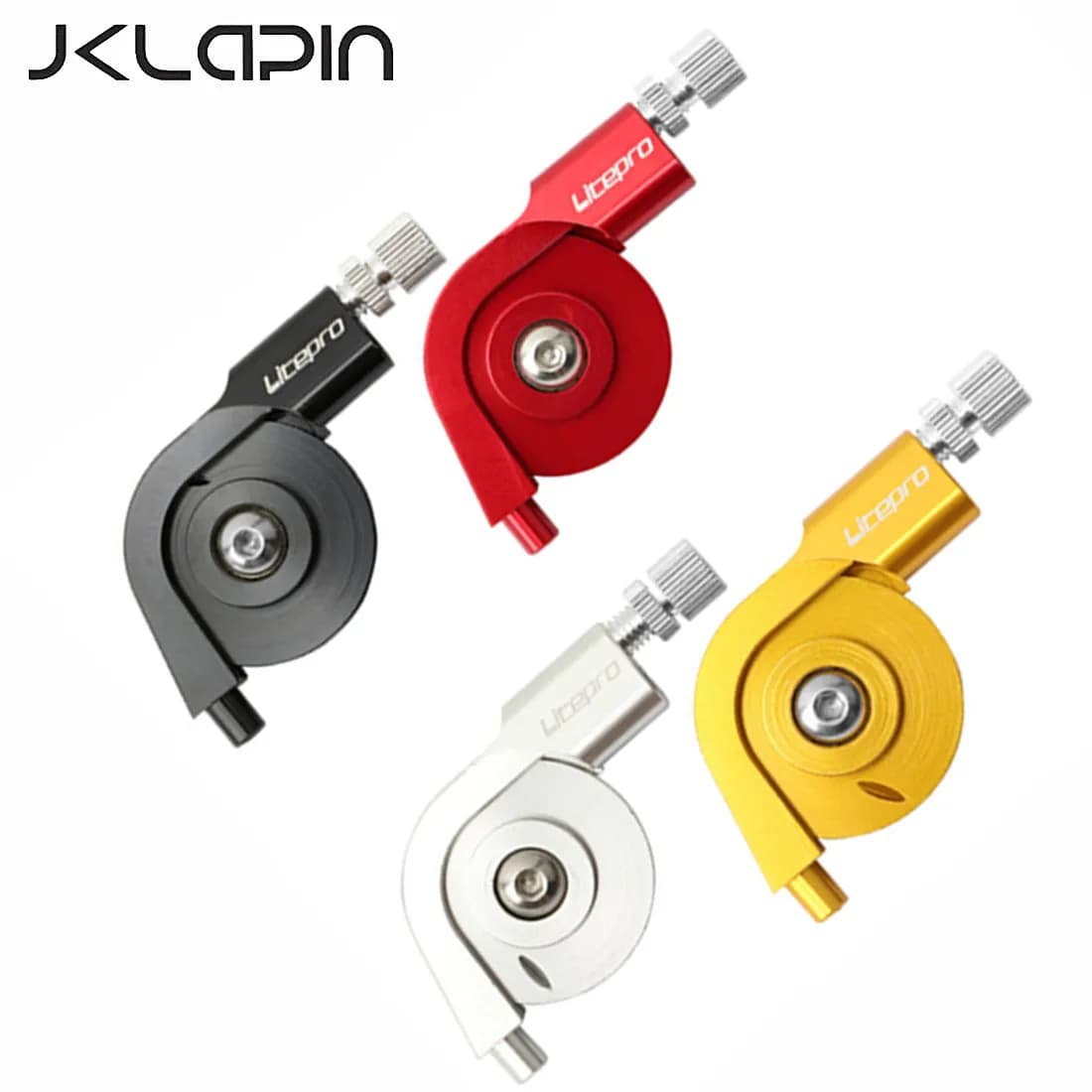 JKLapin bicicletta V convertitore di corsa del freno Snail Road pieghevole BikeTravel Adjuster Adapter Cable Shifter