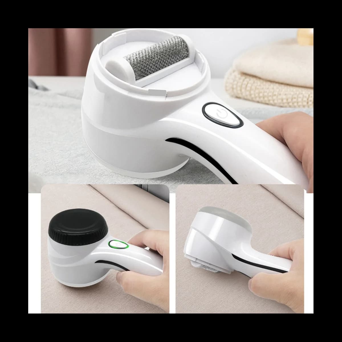 Levapelucchi Elettrico, Maglione Pilling Lana Trimmer Tessuto portatile Vestiti Tappeto Divano Fuzz Granuli Rasoio Rimozione Palla-ABPX