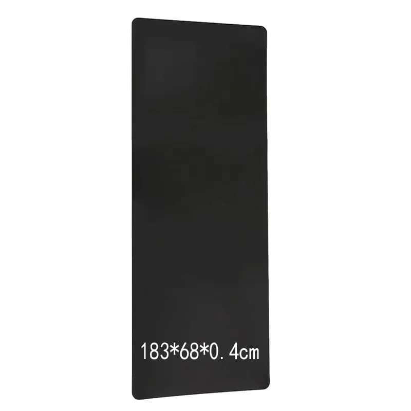 Professional Hot Yoga Mat Non-Slip PU Surface Natural Rubber for Intensive Metabolic