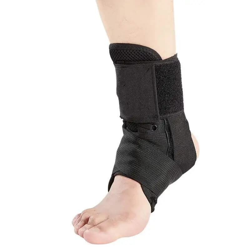 1PC protezione per caviglia per donna uomo Lace Up supporto per caviglia stabilizzatore per tutore per lesioni sportive alla caviglia slogate fascite plantare