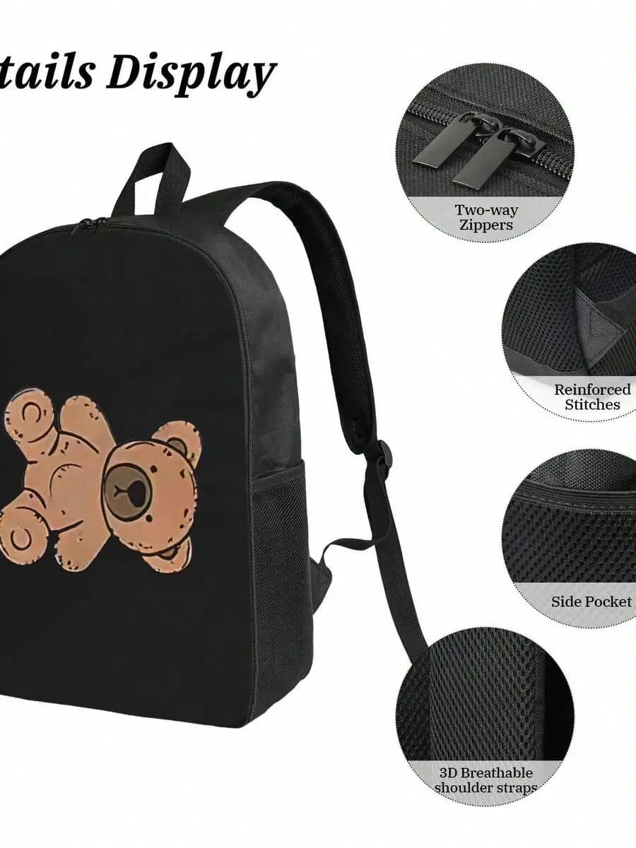 Stylish Waterproof Backpack For Adults Durable Casual Travel School College Daily Use