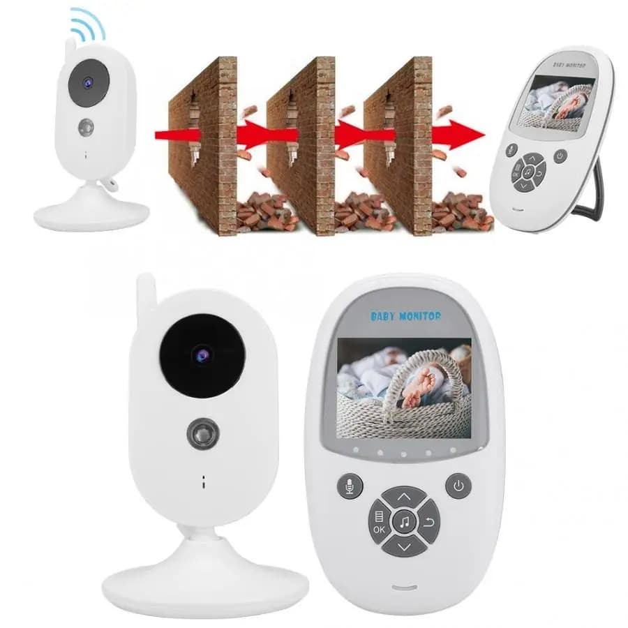 2.4Inch Wireless Intercom Baby Camera Temperature Display Baby Monitor Babysitter