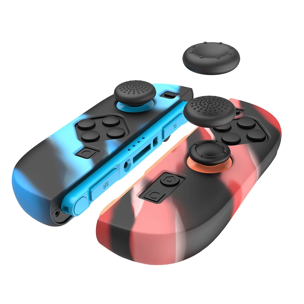 Ipega per Switch 2 Joy Con custodia maniglia copertura in silicone tappo pulsante tocco confortevole copertura protettiva in gomma morbida accessori di gioco