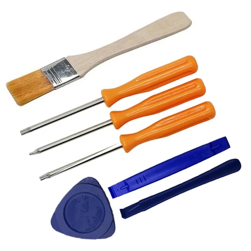 7 PCS Screw Driver Anti Pry Hole Set Torx T6 T8 T10 Repairing Tool For Xbox One 360 For PS3 For PS4 For PS5 Series Accessories